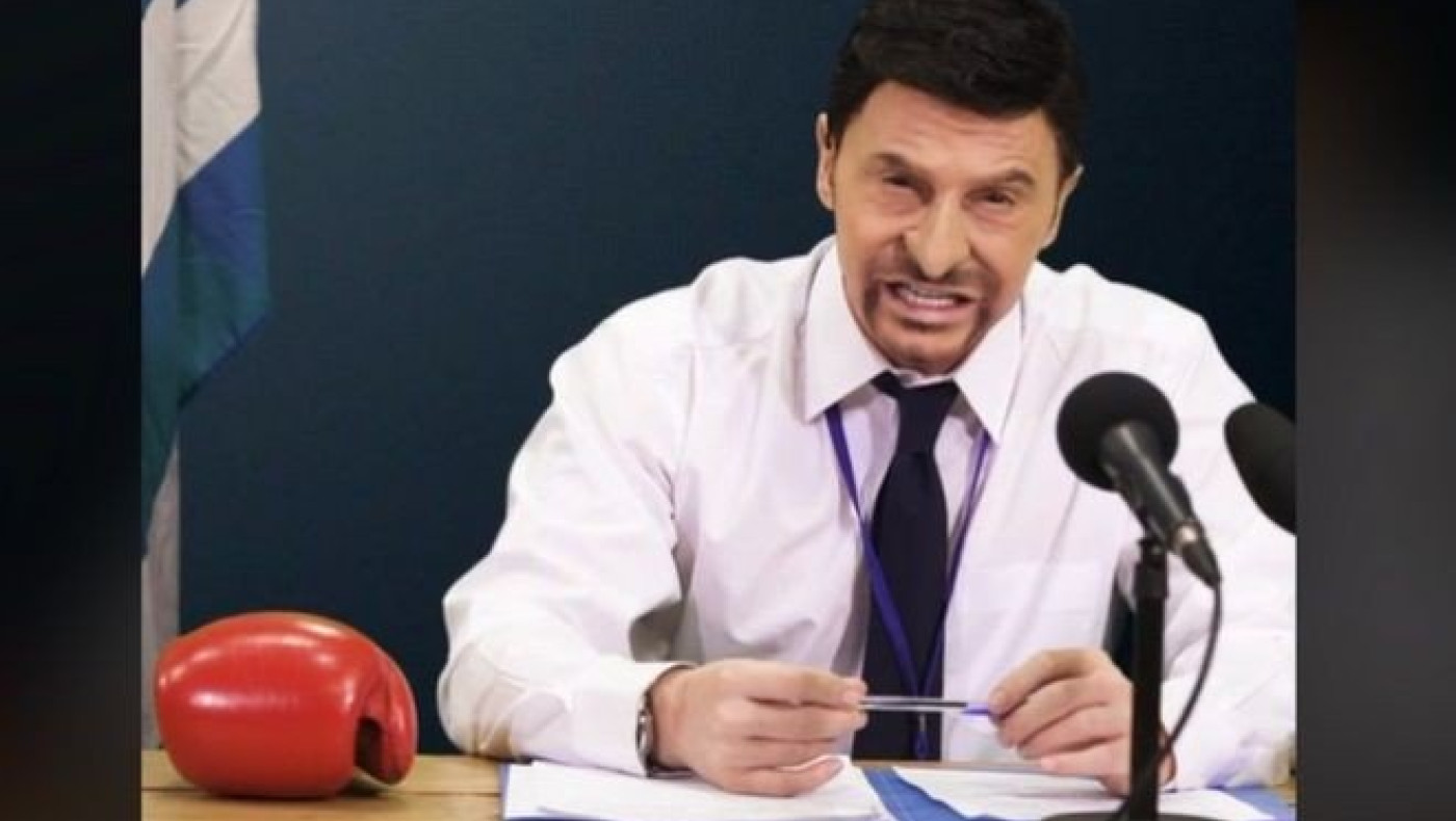 Αφθονο γέλιο: Ο Τάκης Ζαχαράτος σατιρίζει τον Νίκο Χαρδαλιά!