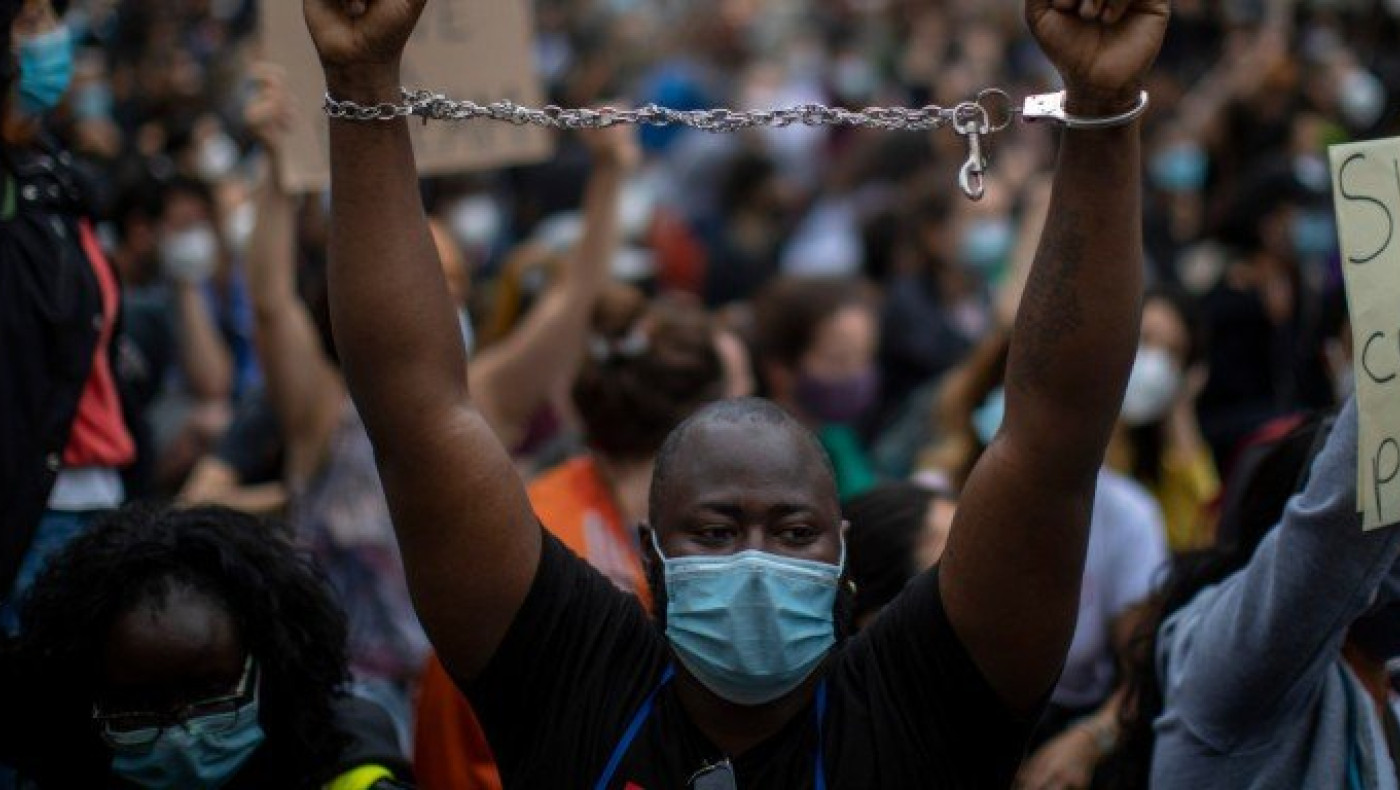 Συνεχίζονται οι διαμαρτυρίες για τον Φλόιντ-Στο Χιούστον η σορός του