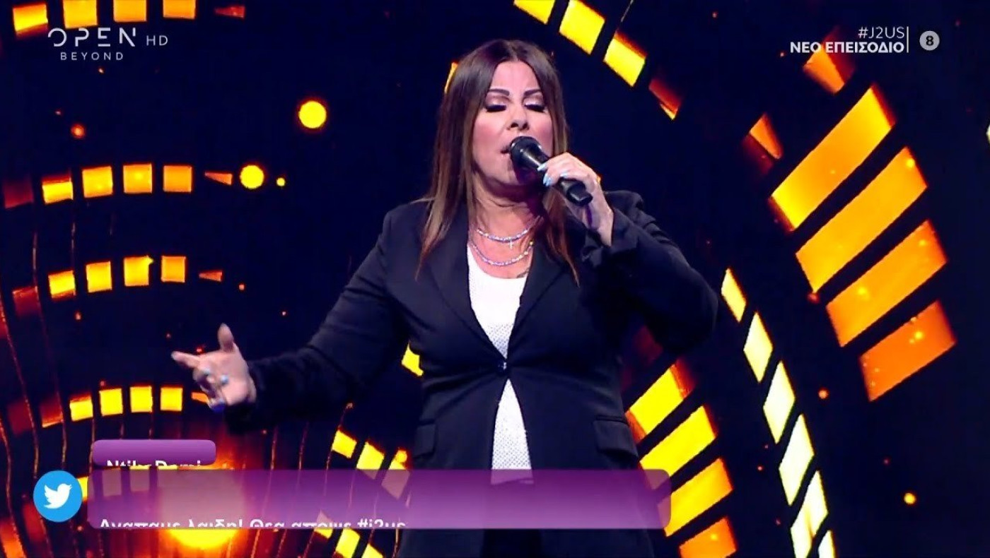 Άντζελα Δημητρίου : Έβαλε «φωτιά» στο Σαββατόβραδο