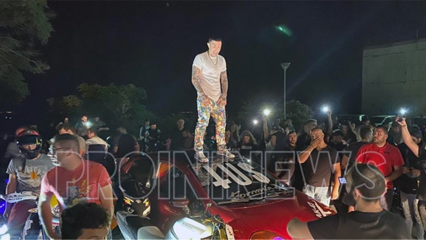 Χαμός με τον TUS στην Καβάλα και το γύρισμα του νέου του video clip