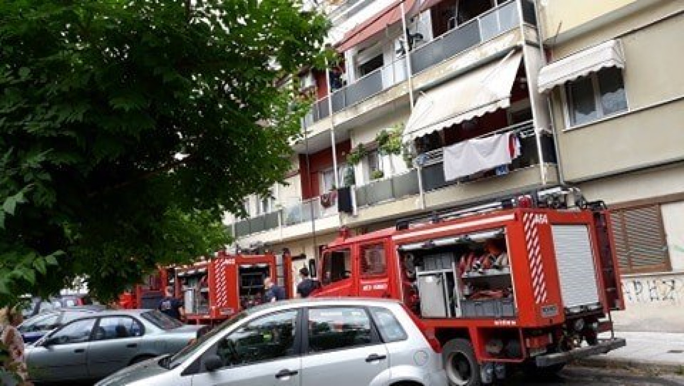 Πυρκαγιά σε διαμέρισμα στη Χαριλάου