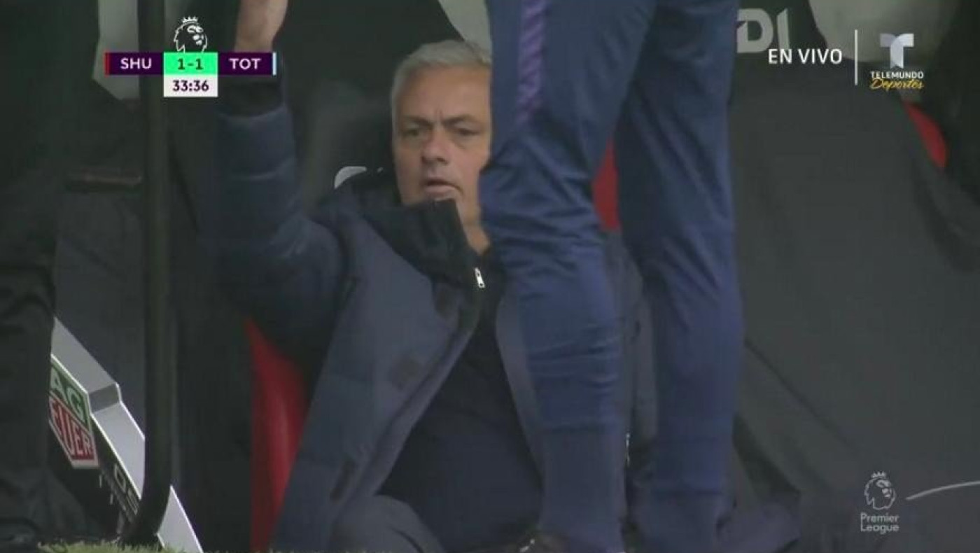 Τρελάθηκε ο Μουρίνιο με το ακυρωθέν γκολ της Τότεναμ!