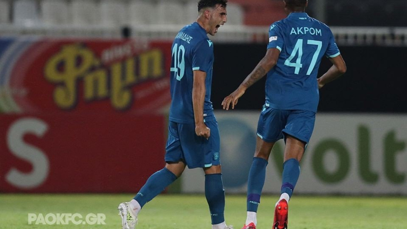 Γκολάρα Μιχαηλίδη και 2-2 ο ΠΑΟΚ στο Ηράκλειο