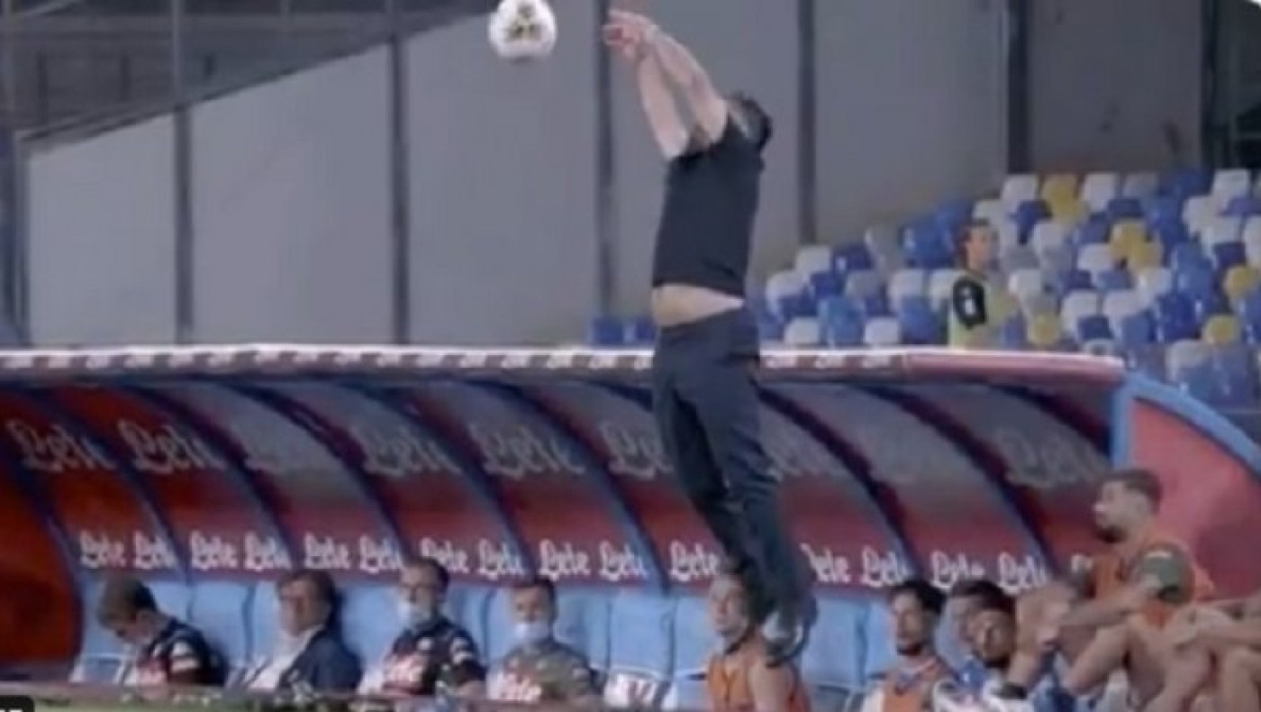 Το άλμα του Γκατούζο έγινε viral και μας προσφέρει άφθονο γέλιο (pics & vid)