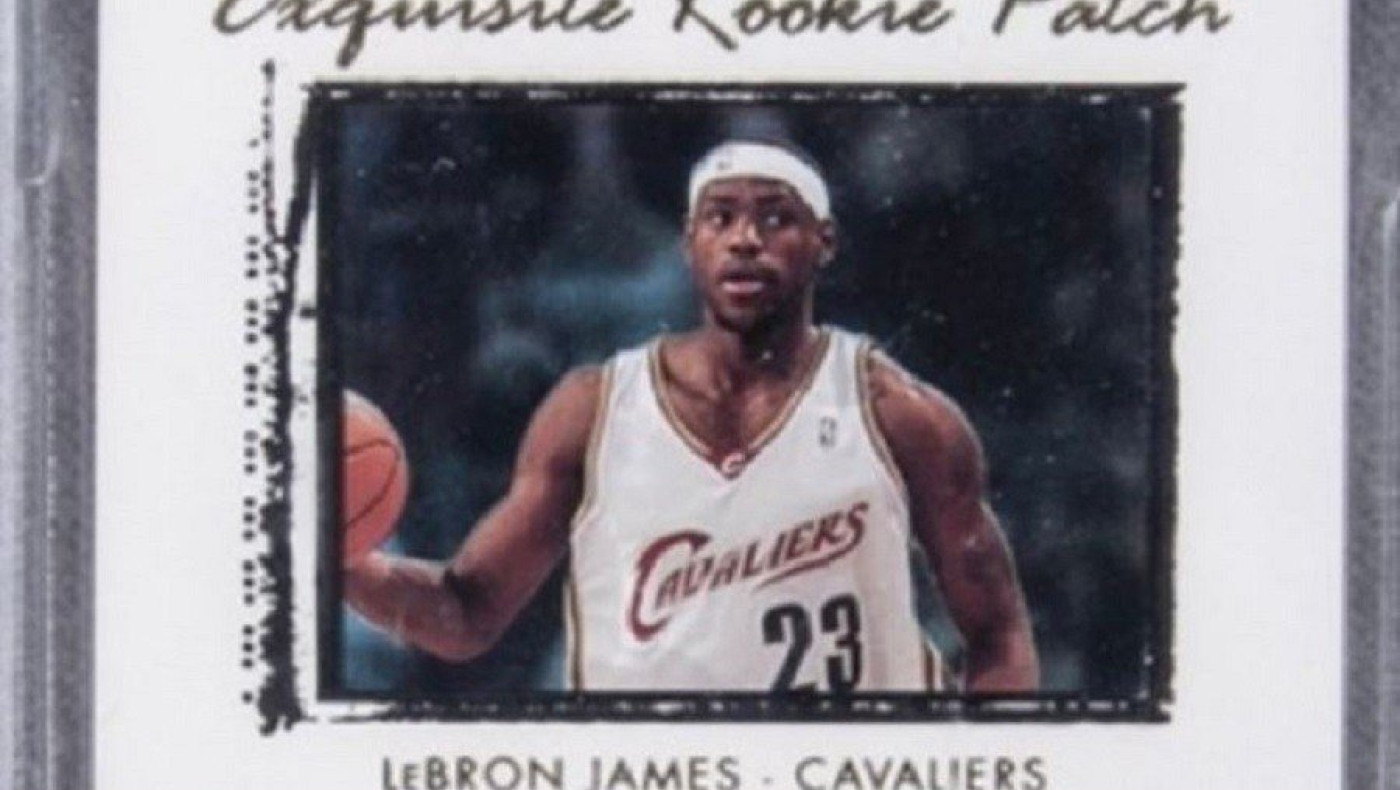 Συλλεκτική κάρτα του Λεμπρόν πουλήθηκε σε δημοπρασία για 1,84 εκ.$