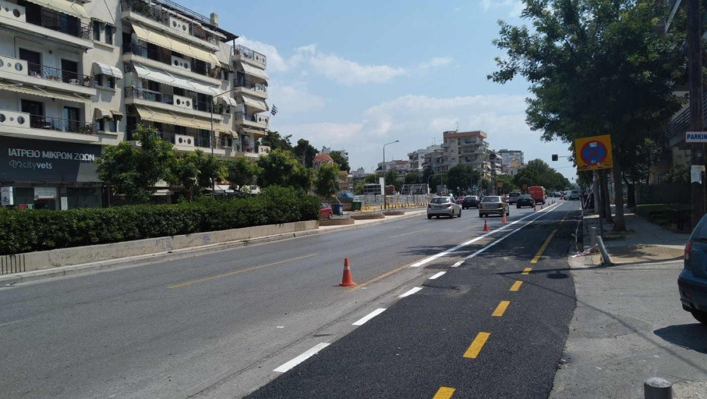 «Οδύσσεια» στον ποδηλατόδρομο της Καραμανλή