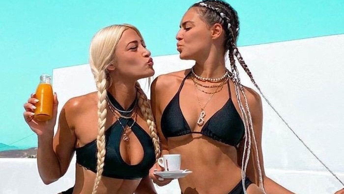 Τούνη και Ανδριώτου σήκωσαν στο... πόδι τη Μύκονο