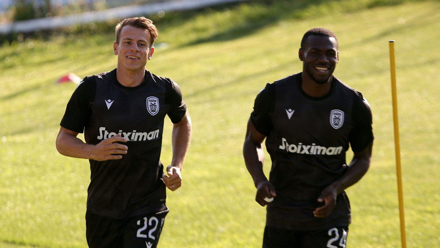 Η πρώτη προπόνηση του ΠΑΟΚ στην Πορταριά (pics-vids)