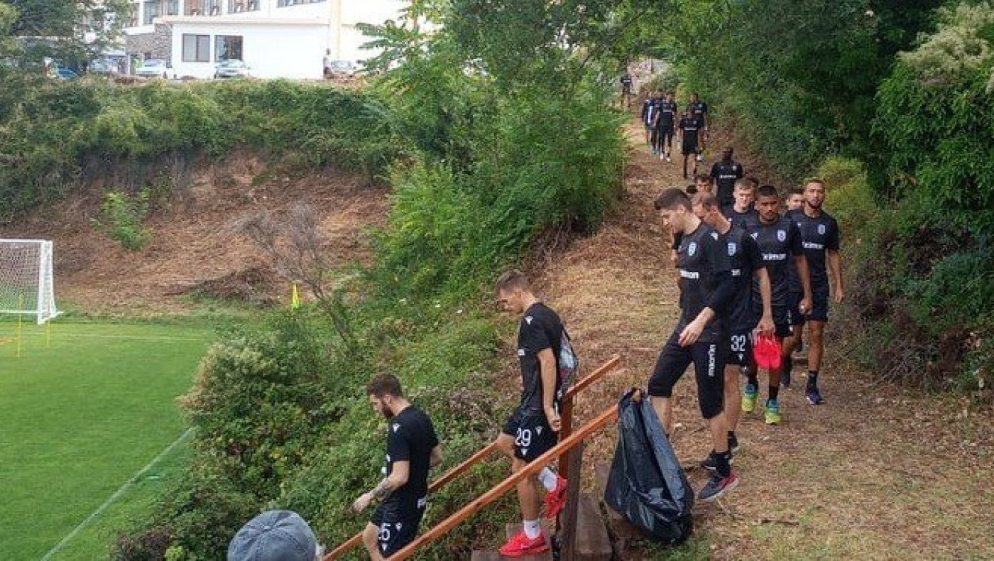 Η πρωινή προπόνηση του ΠΑΟΚ στην Πορταριά: Τεστ για Covid-19 και άφθονο παιχνίδι!