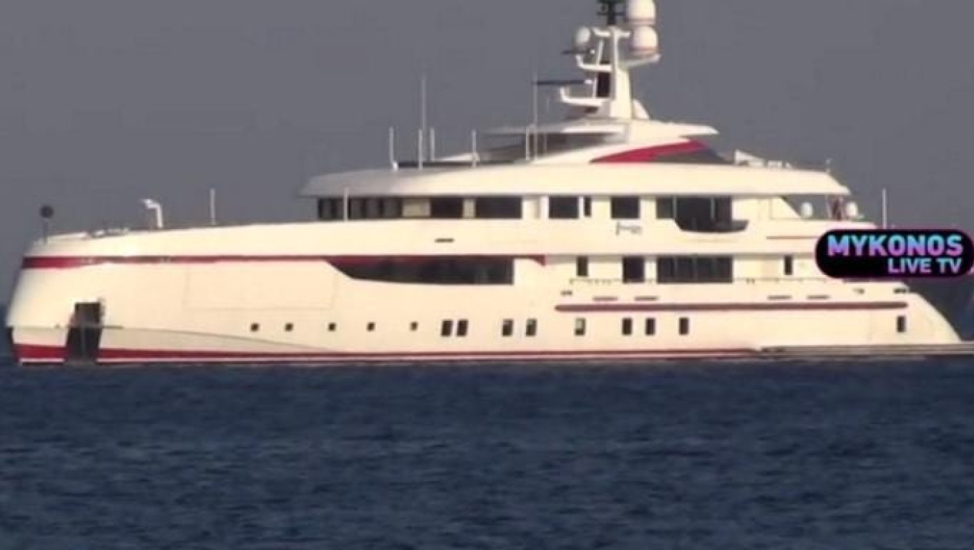 Πολυτελής θαλαμηγός 40 εκατ. δολαρίων αγκυροβόλησε στη Μύκονο