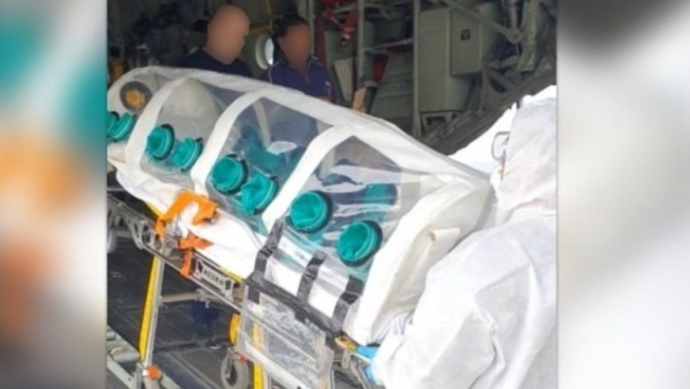 17χρονος μεταφέρθηκε στην Κρήτη σε ειδική κάψουλα αρνητικής πίεσης