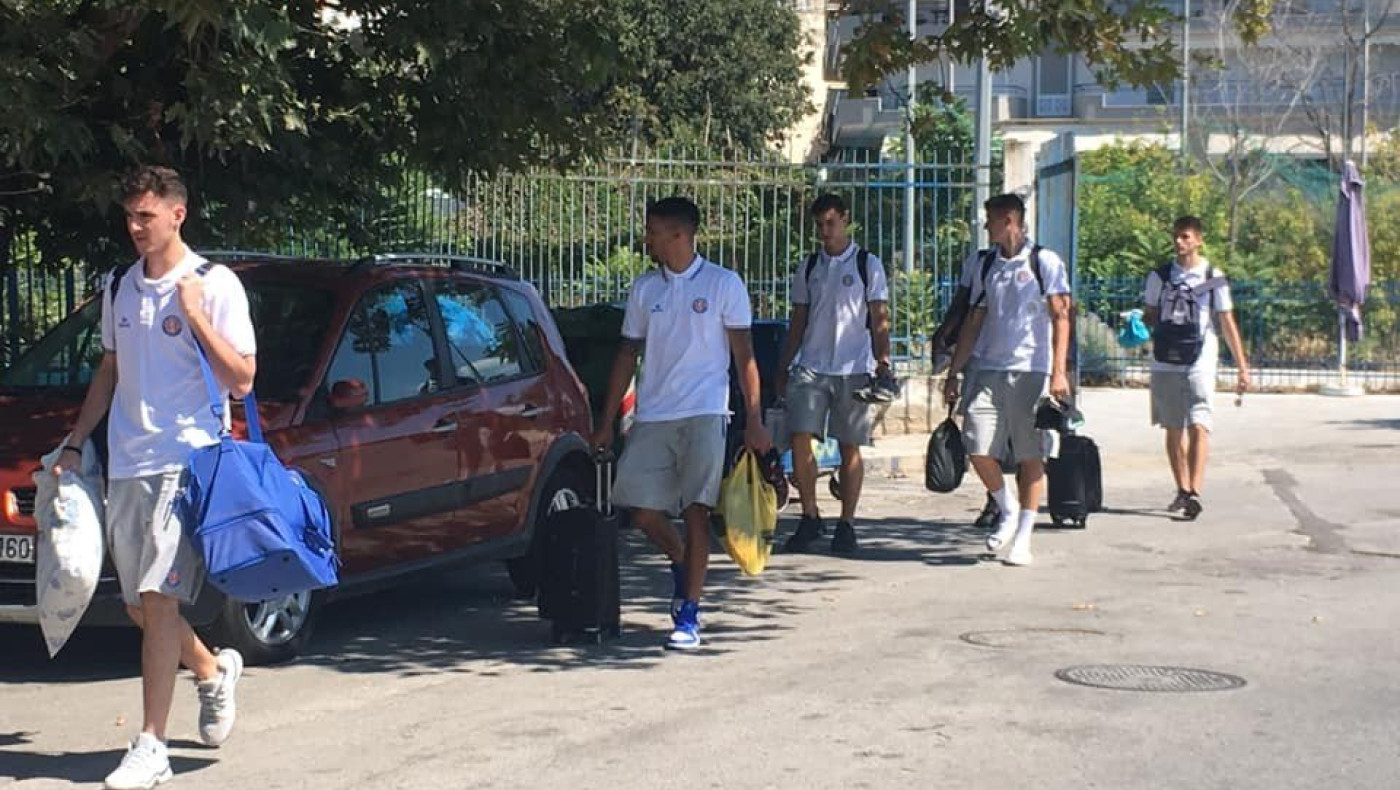 Με συνοδεία  Δρακόπουλου αναχώρησε για την Αθήνα ο Ηρακλής