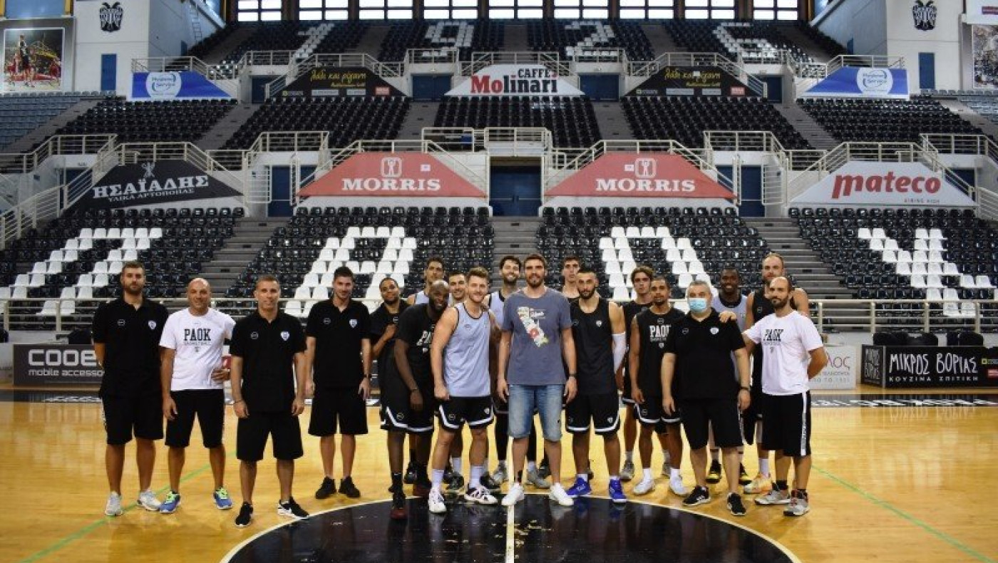 Προπόνηση με προβλήματα και ευχές στον αρχηγό