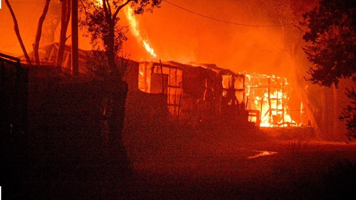 Πέντε συλλήψεις για τον εμπρησμό της Μόριας