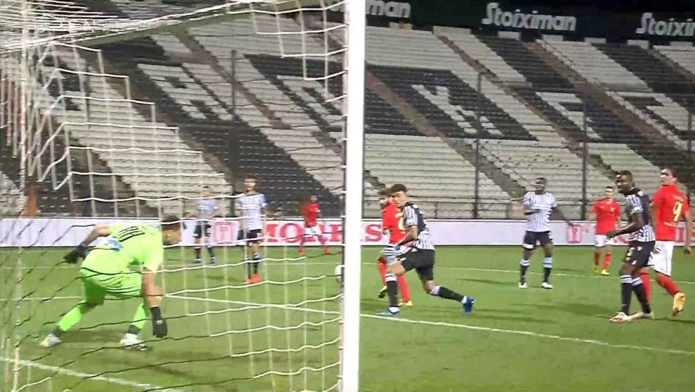 Πως η Μπενφίκα μείωσε το σκορ με αντίπαλο τον ΠΑΟΚ!