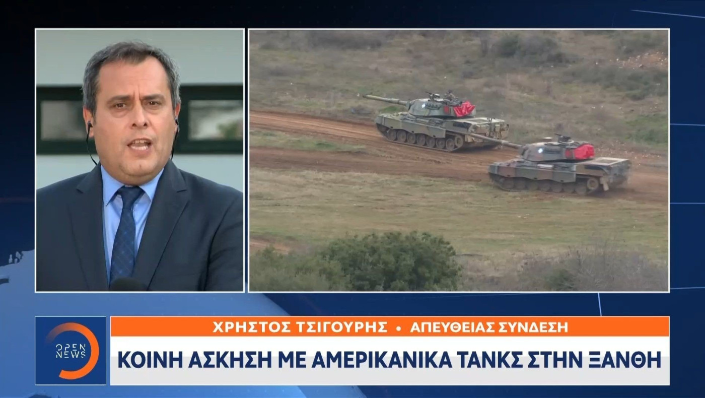 Κοινή άσκηση με αμερικανικά τανκς στην Ξάνθη