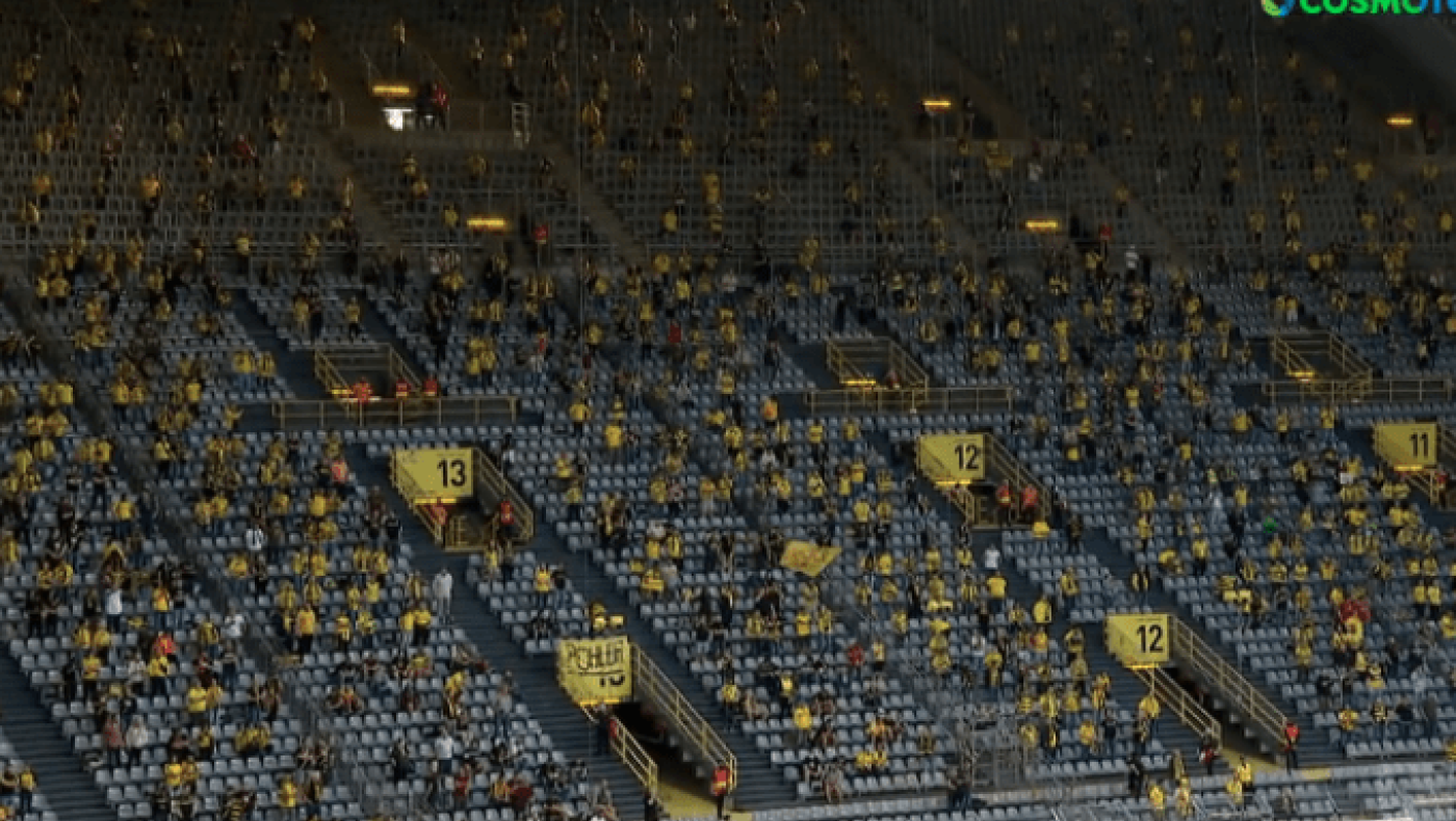 Αγνώριστο το θρυλικό πέταλο της Ντόρτμουντ λόγω... αποστάσεων