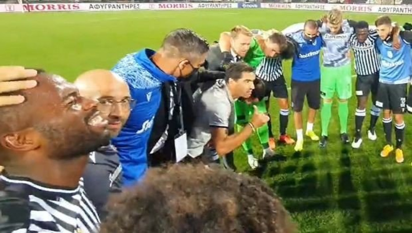 Τα δάκρυα του Βαρέλα και η ομιλία του Φερέιρα μετά την πρόκριση!