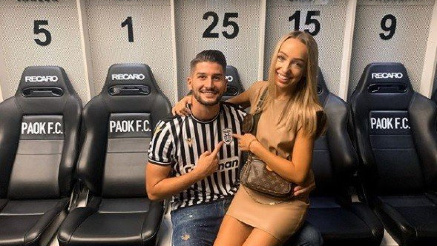 Τσόλακ με τη σύζυγό του στην Τούμπα: «Πάμε ΠΑΟΚάρα»!