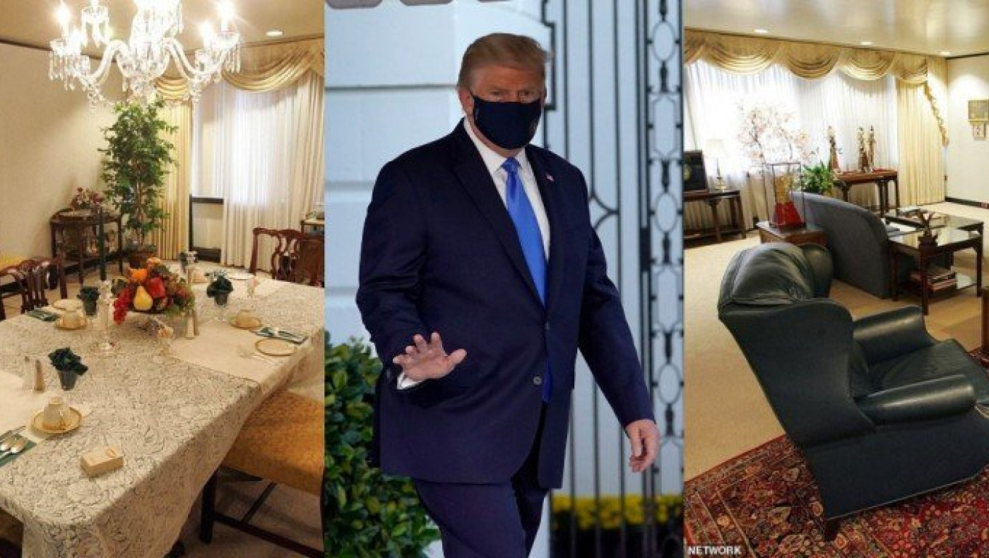 Ντόναλντ Τραμπ: Η πολυτελής σουίτα στην οποία νοσηλεύεται