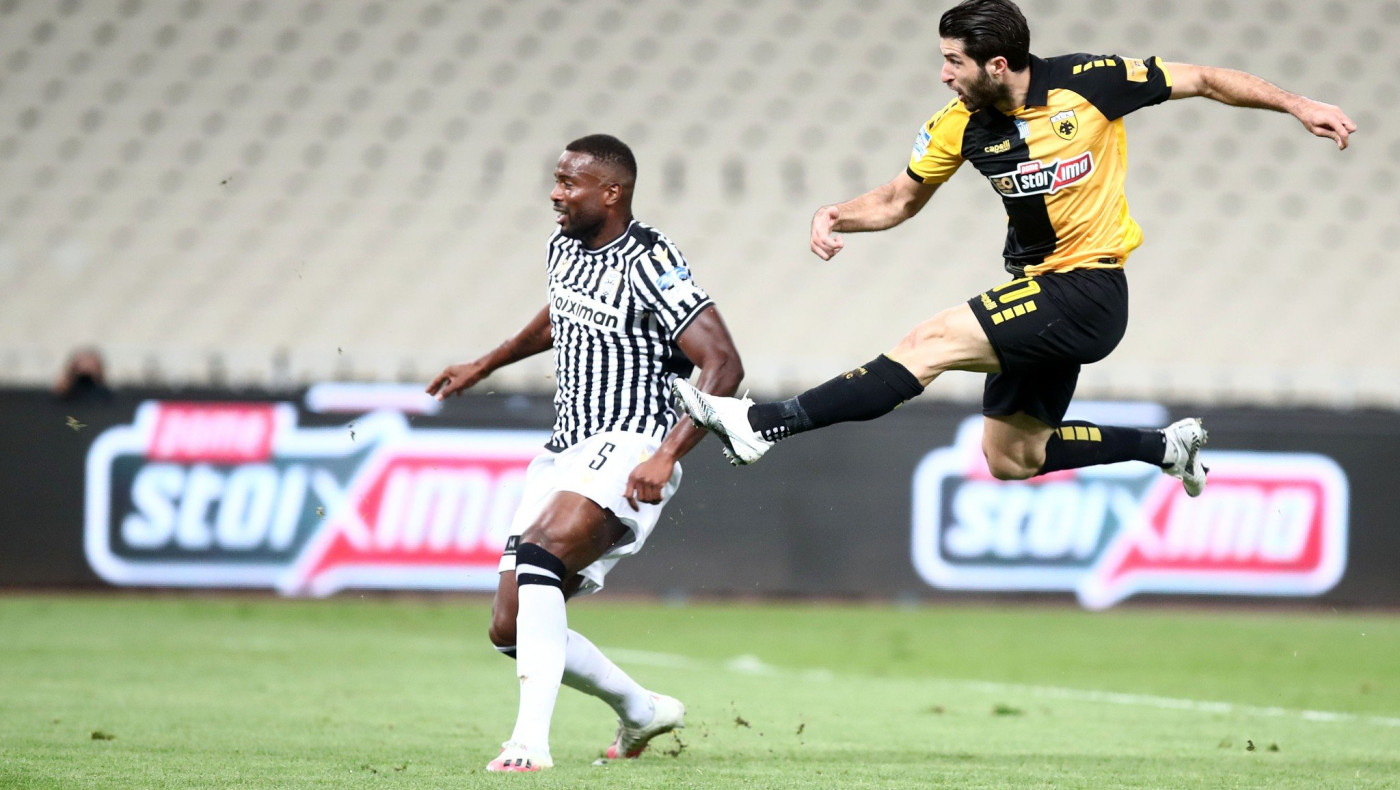 Το 1-0 της ΑΕΚ μετά από αδράνεια της άμυνας του ΠΑΟΚ