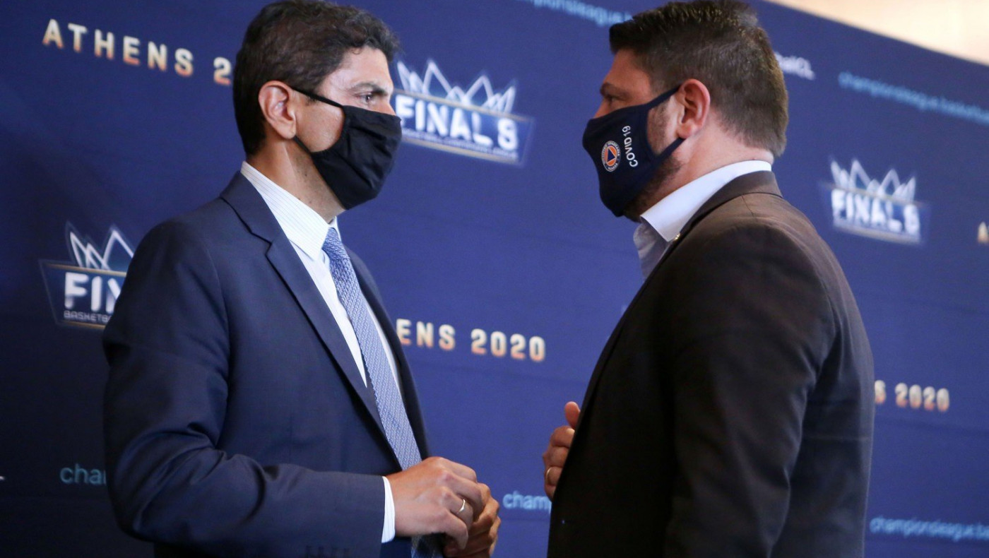 Σύσκεψη Αυγενάκη–Χαρδαλιά-Super League - Πρόταση επιστροφής φιλάθλων στα γήπεδα!