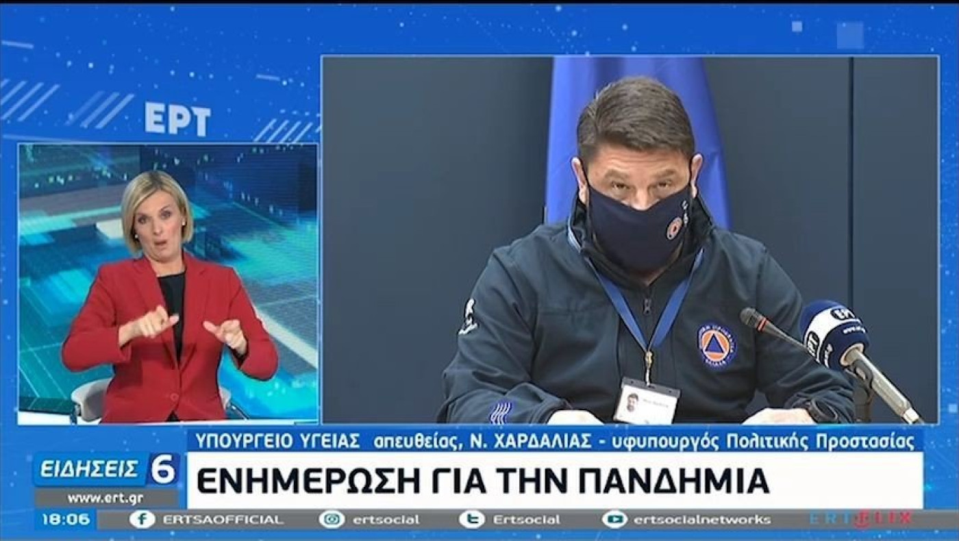 Χαρδαλιάς: Μάσκες και από τους αθλούμενους στα γυμναστήρια