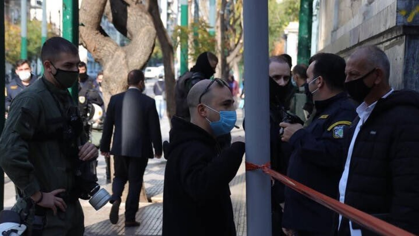 Εντονες αντιδράσεις: Παρών ο Κωνσταντίνος Μπογδάνος στο Πολυτεχνείο