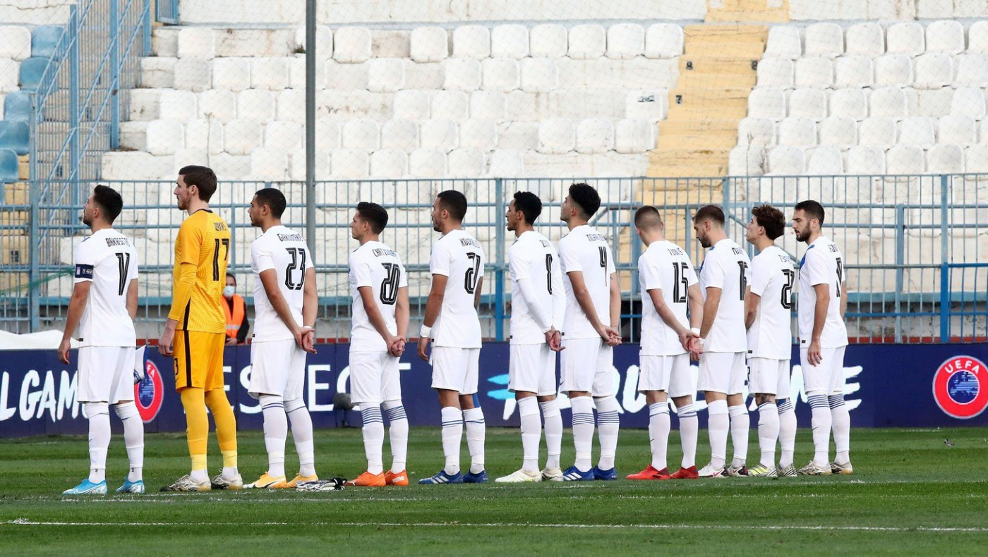 Η ενδεκάδα της Εθνικής με Μολδαβία