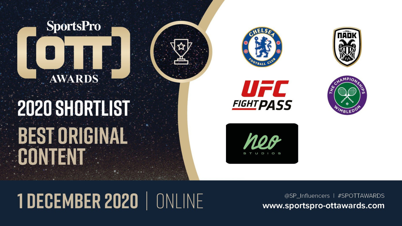 PAOK TV Vs La Liga, Olympic Games, Chelsea, Wimbledon & UFC στα Sports OTT Awards