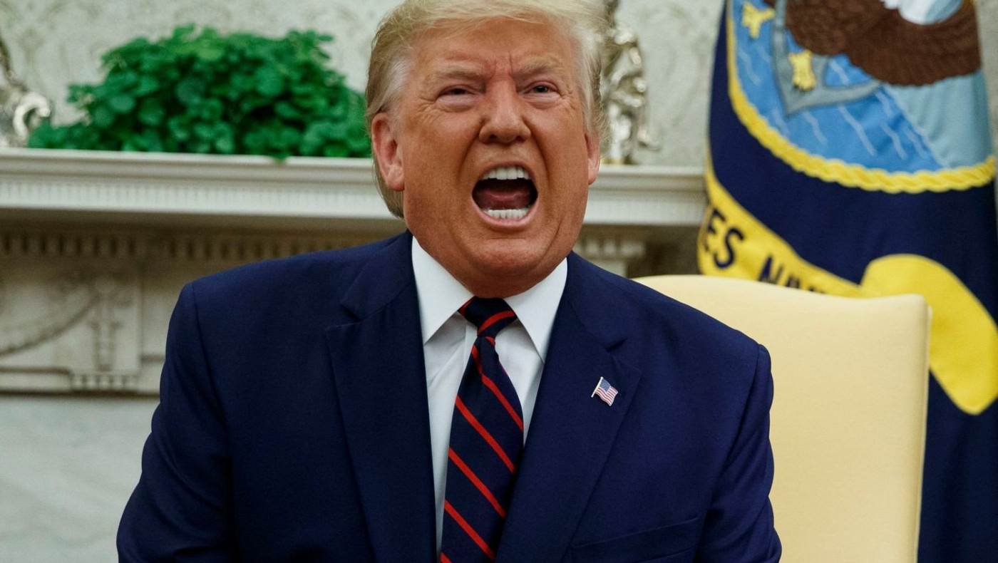 Viral: Ο «Τραμπ» κλαψουρίζει σαν παιδί μόλις μαθαίνει την ήττα!