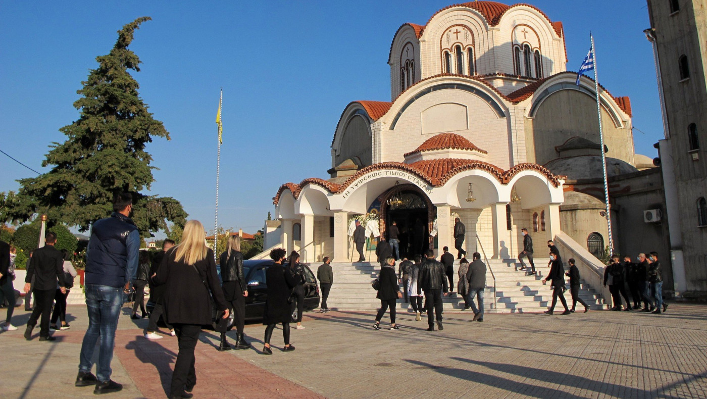 Το ύστατο χαίρε στον Παύλο Δήμου