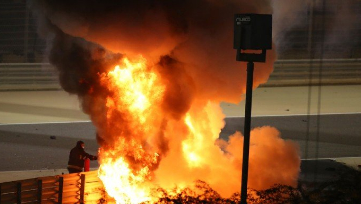 Formula 1: Το μήνυμα του Γκροζάν μετά το τρομακτικό ατύχημα