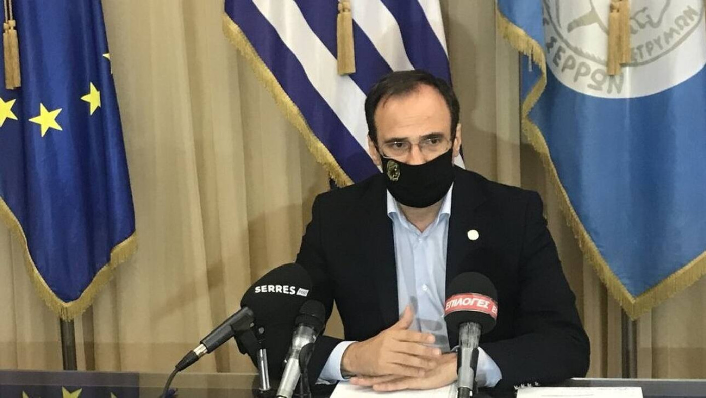 Δήμαρχος Σερρών: «Εχουμε υγειονομικό πόλεμο και κάποιοι το βιολί τους»