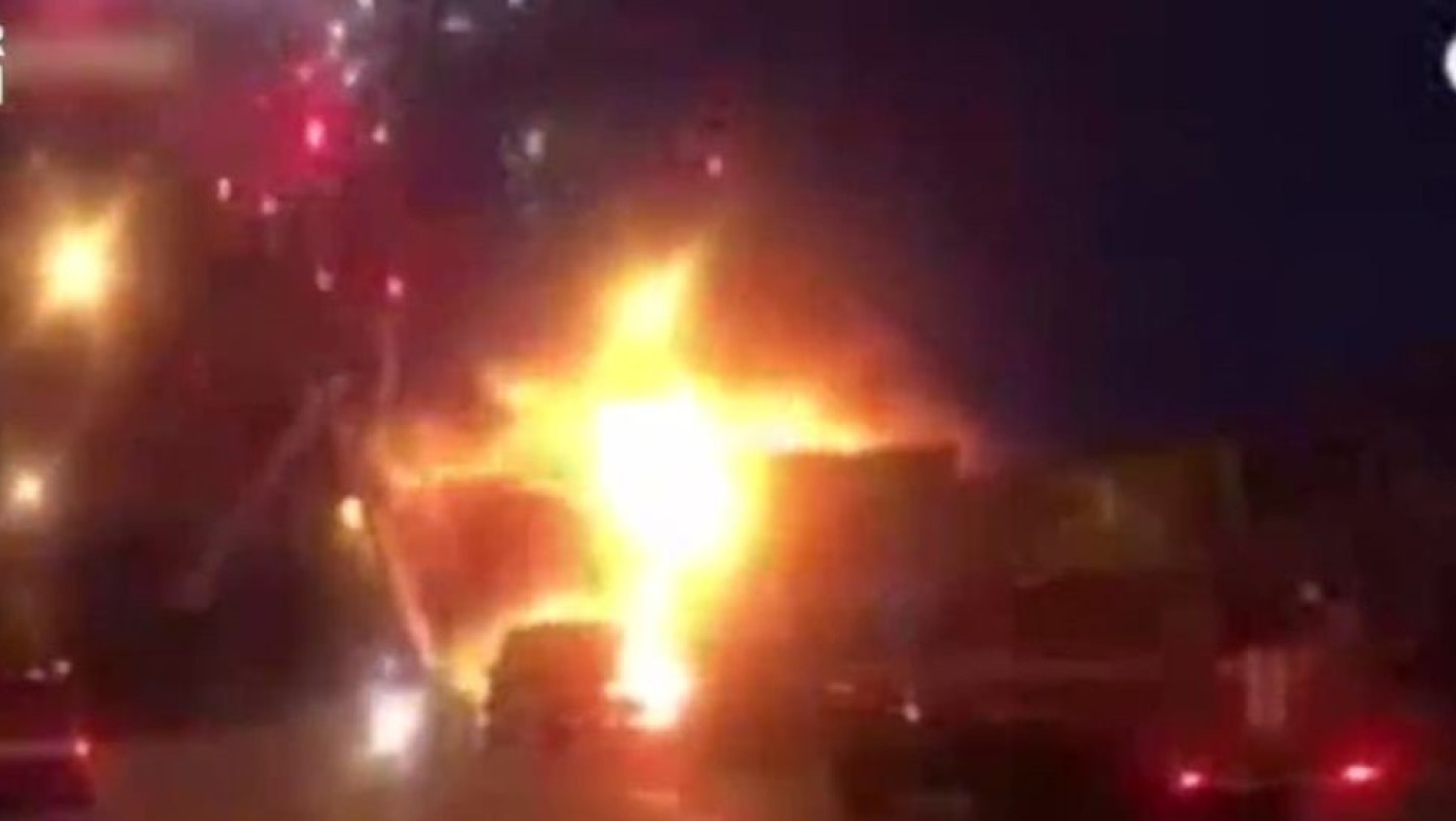 Ρωσία: Εντυπωσιακό βίντεο από έκρηξη σε μαγαζί με πυροτεχνήματα