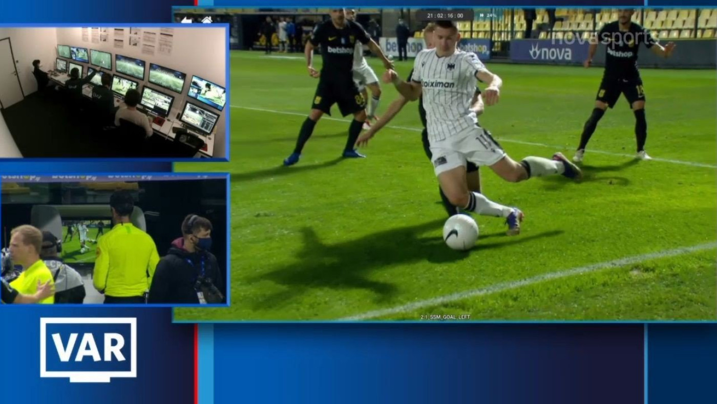 Οργισμένη τοποθέτηση ΠΑΟΚ για τον μη καταλογισμό πέναλτι στον Τζόλη!