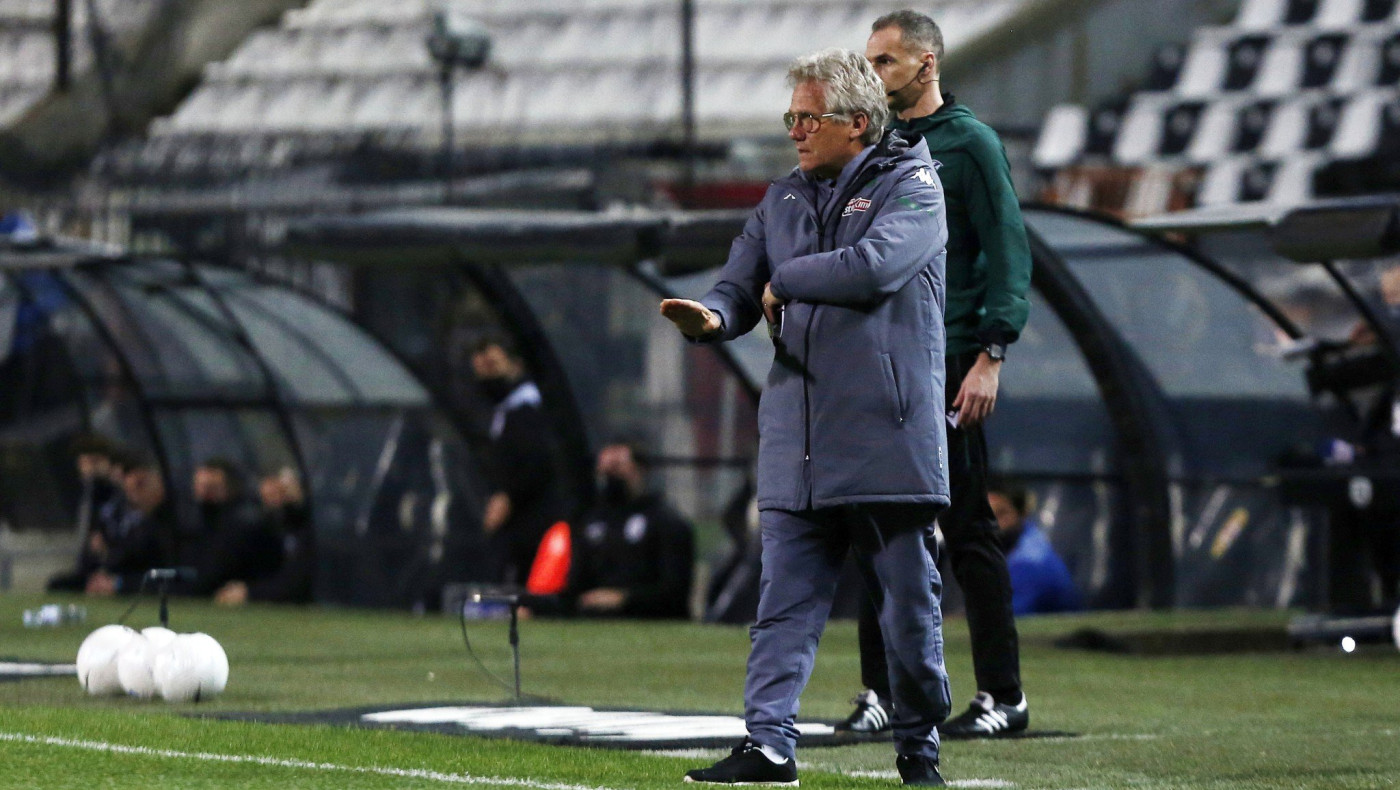 Η αντίδραση του Μπόλονι μετά την ήττα στην Τούμπα