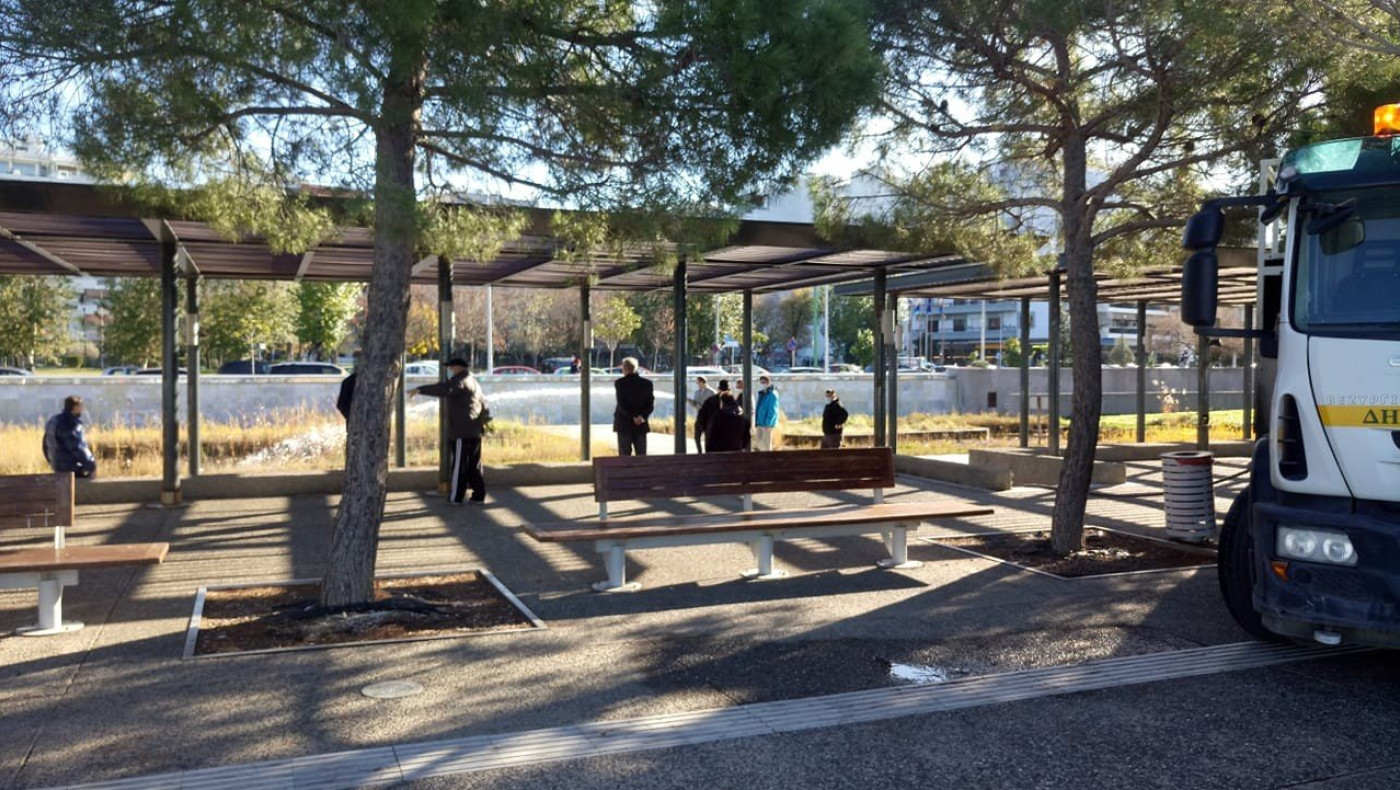 Εργασίες καθαριότητας στον Δήμο Θεσσαλονίκης