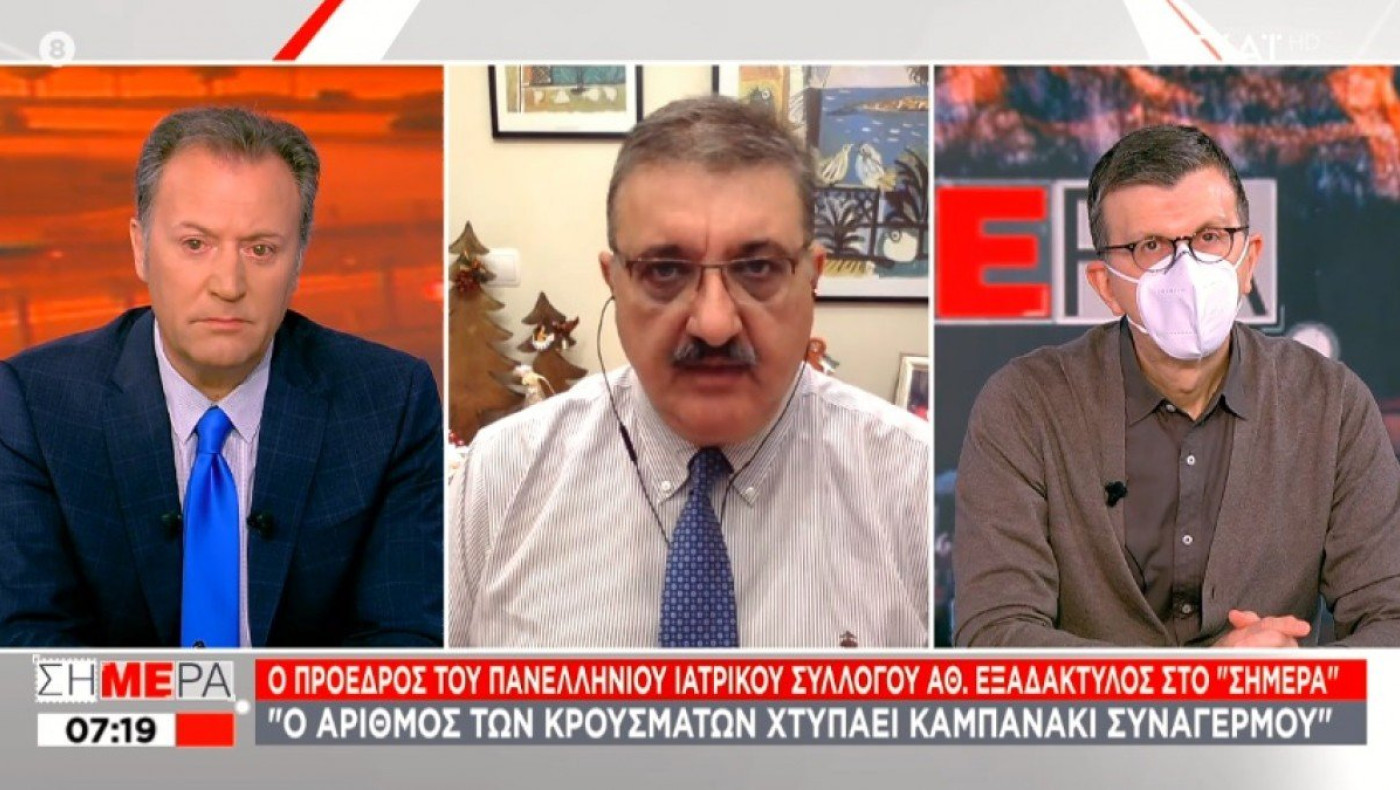 «Κόκκινο» Εξαδάκτυλου για τα σχολεία – Τραγωδία τυχόν αύξηση διασωληνωμένων