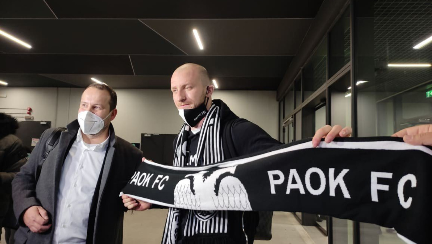 Έφτασε για τον ΠΑΟΚ στη Θεσσαλονίκη ο Κρμέντσικ: «Πρώτη επιλογή»