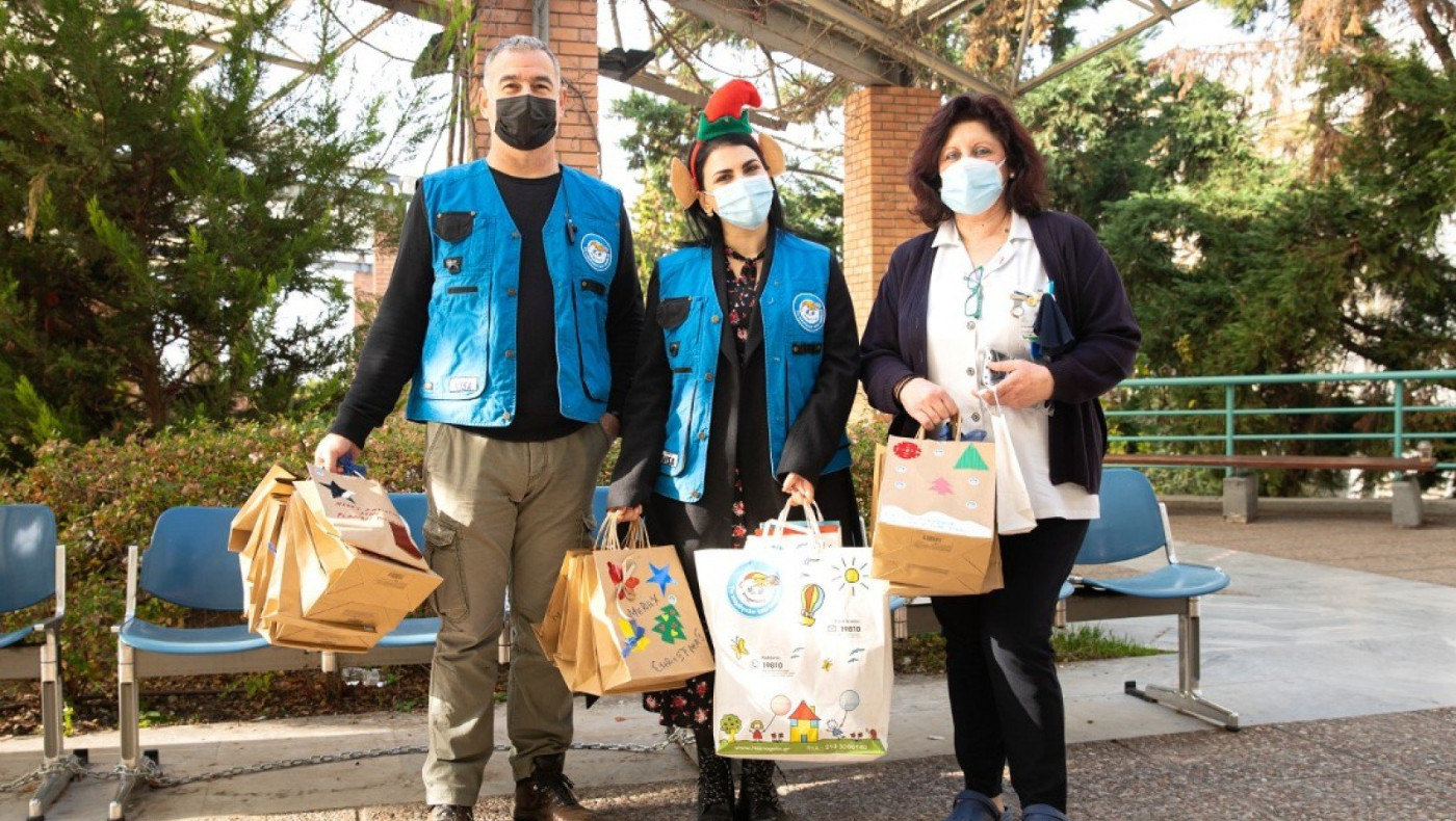 Θεσσαλονίκη: Αλληλεγγύη και ευχές από το «Χαμόγελο» στο Παπαγεωργίου