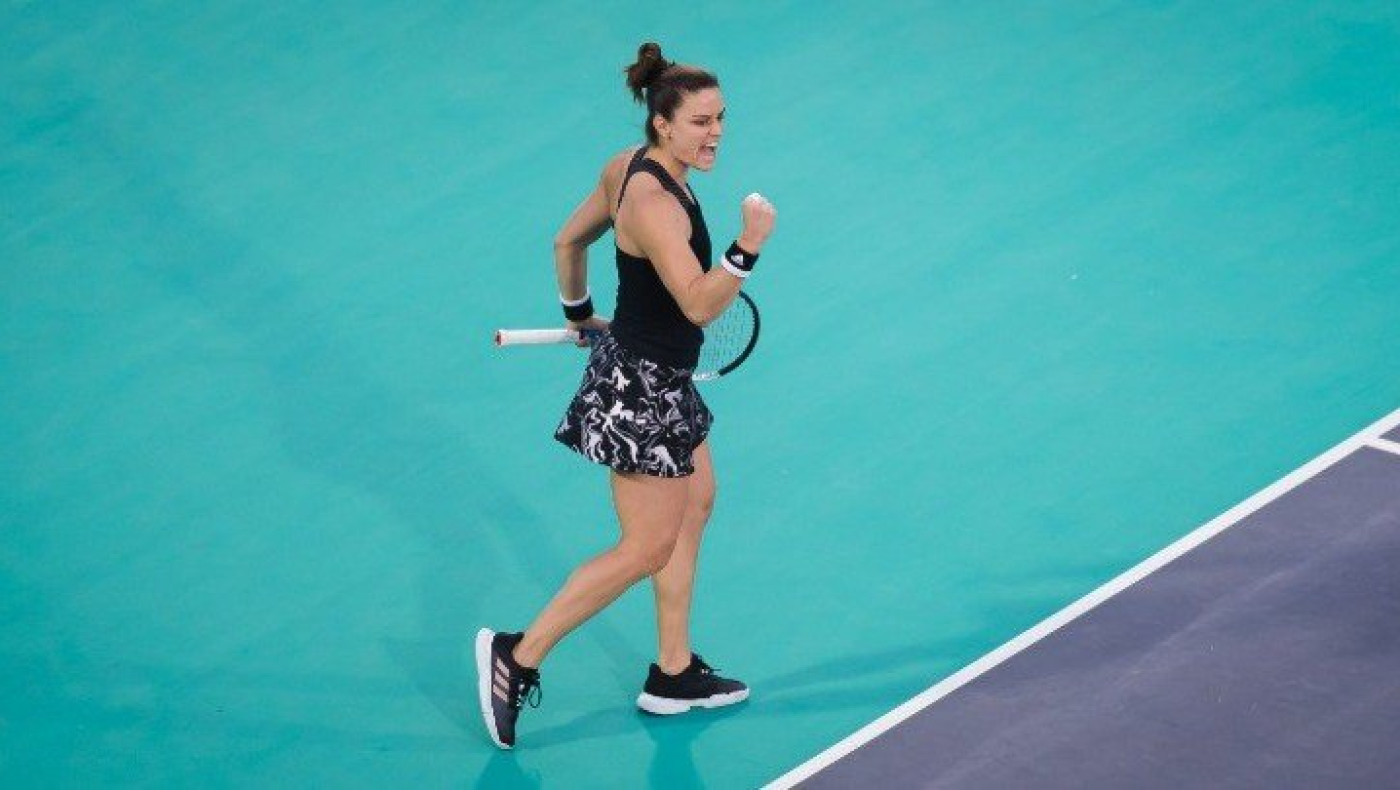 Στα προημιτελικά του WTA 500 η Σάκκαρη