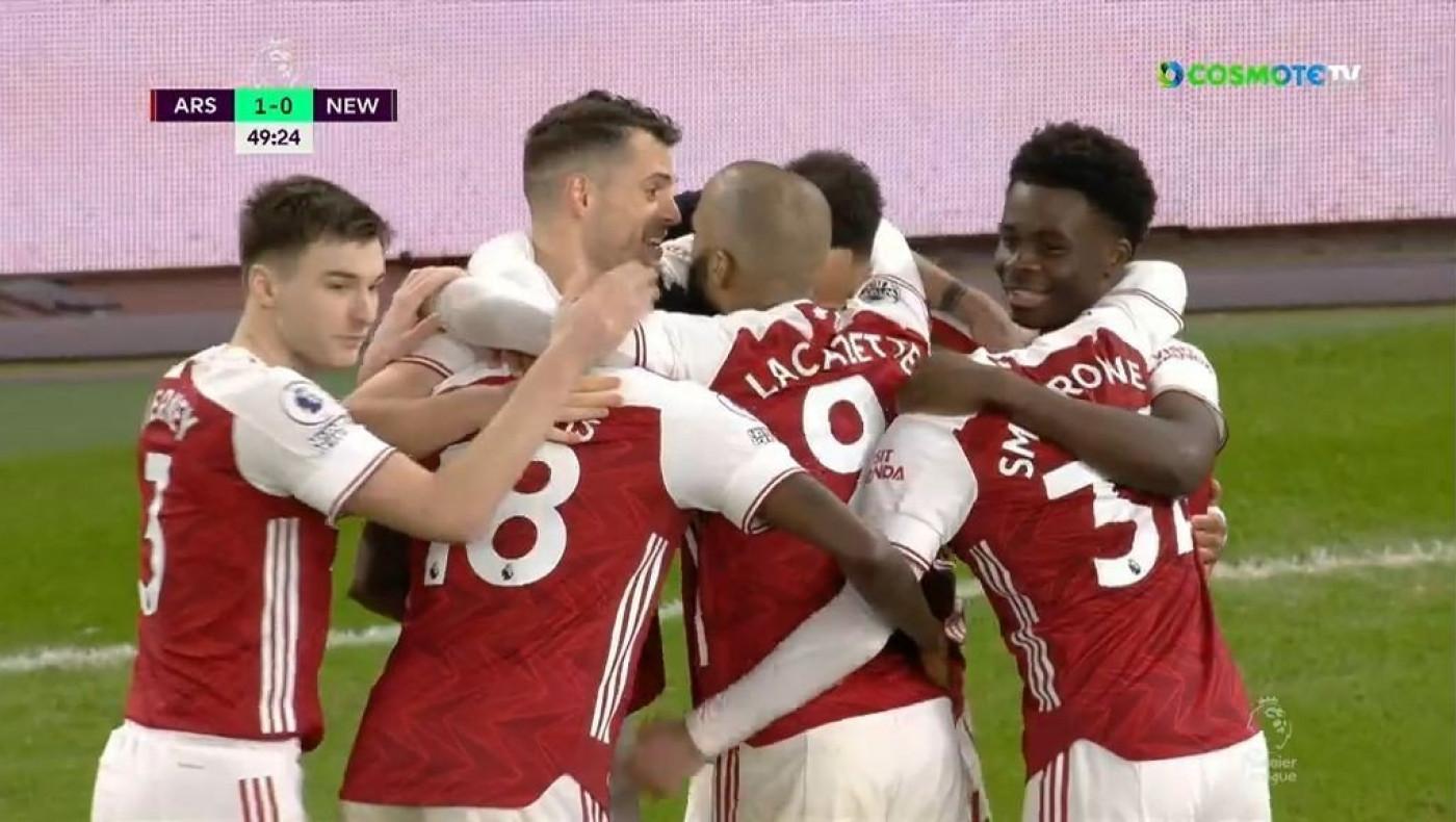 Παραμένει φορμαρισμένη η Αρσεναλ, «καθάρισε» τη Νιουκάστλ ο Ομπαμεγιάνγκ