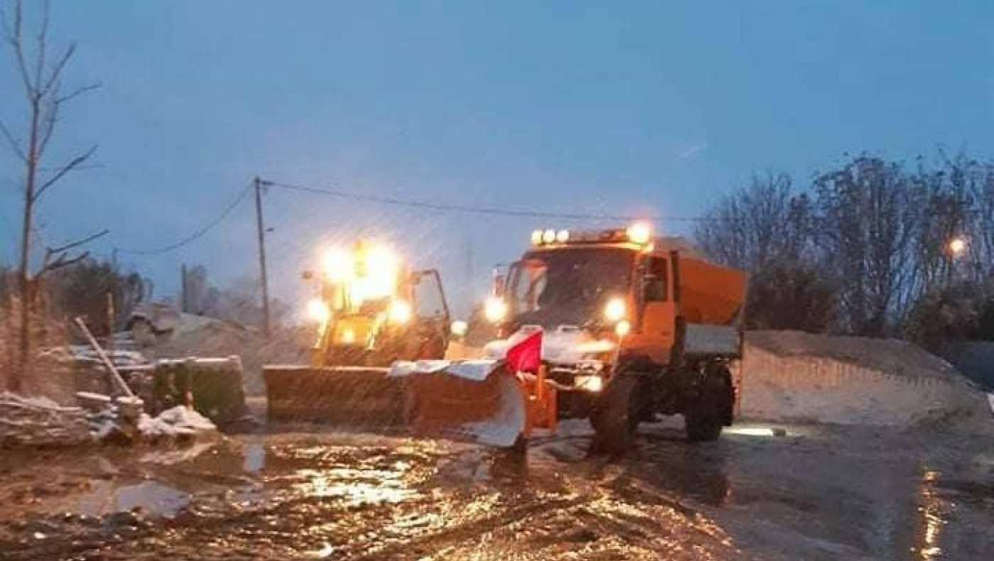 Άνοιξε ο δρόμος Πόντου - Σίνδου, που έκλεισε λόγω πλημμύρας του Γαλλικού