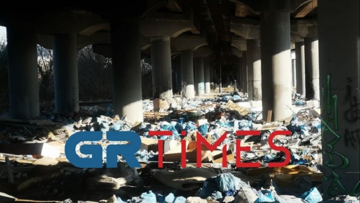 Εικόνες ντροπής στη Θεσσαλονίκη – Παράνομη χωματερή δίπλα από τα ΚΤΕΛ