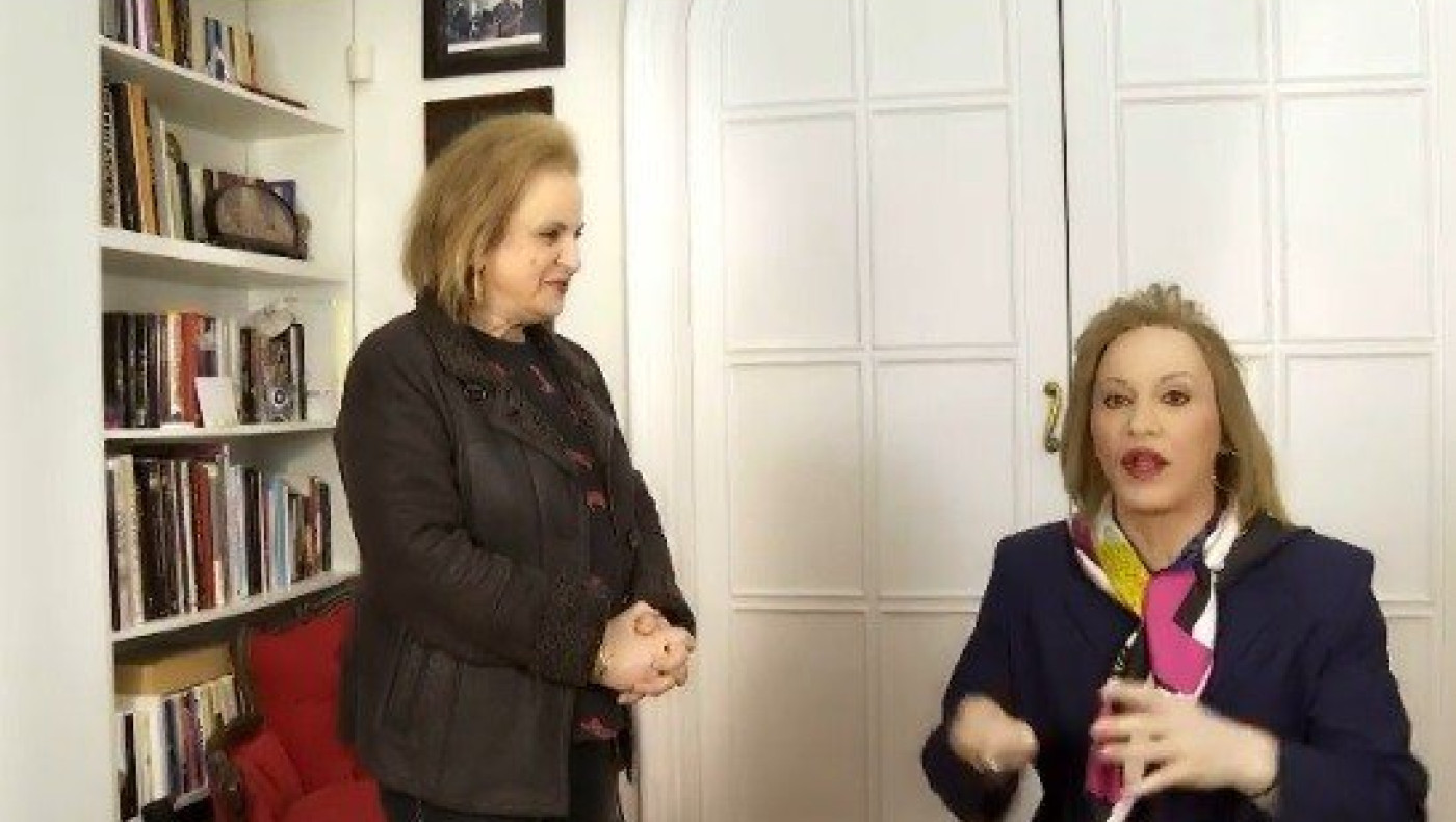 Το… απολαυστικό τετ α τετ Τάκη Ζαχαράτου-Ματίνας Παγώνη!