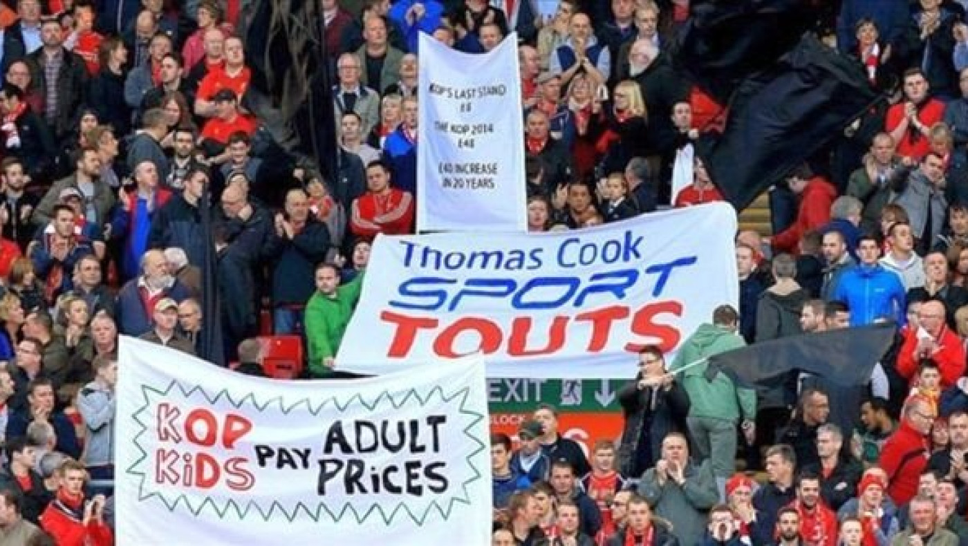 Διαμαρτυρία για τα ακριβά εισιτήρια στην Πρέμιερ Λιγκ!