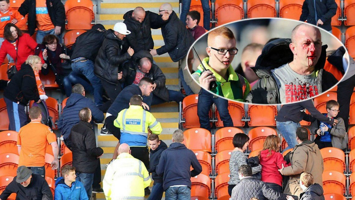 Επεισόδια στο Μπλάκπουλ (pics)