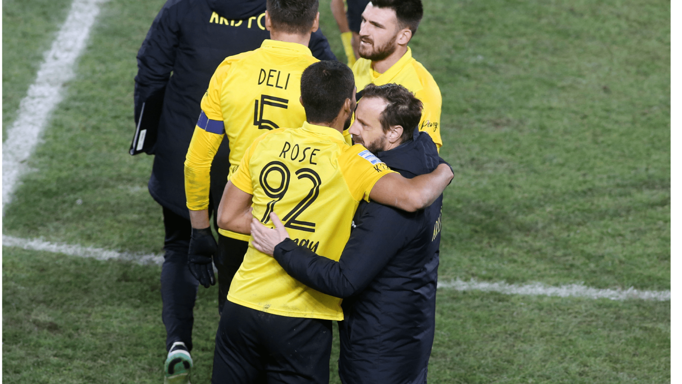 Άρης-ΑΕΛ: Το κρύο στους πάγκους και το 8ο 1-0 της σεζόν