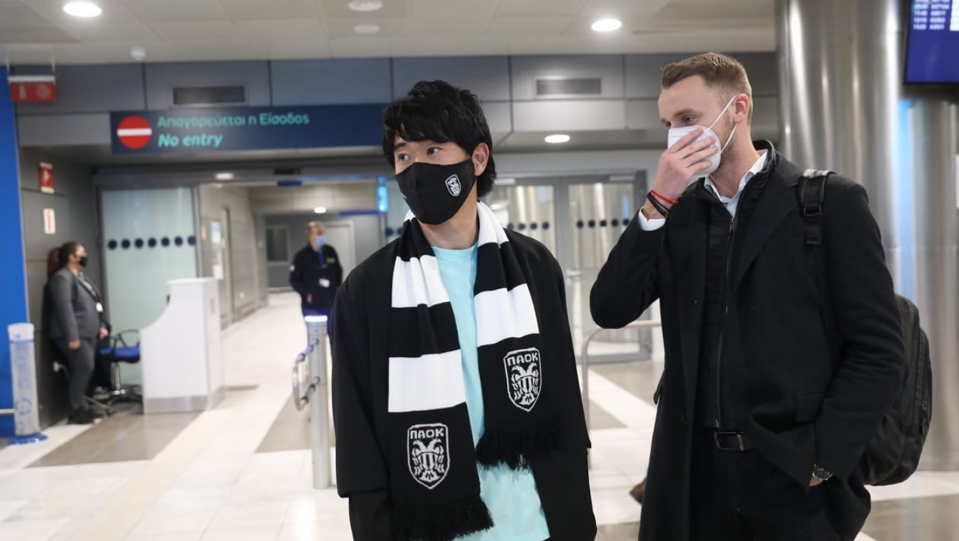 Σίντζι Καγκάβα: Η πρώτη του μέρα στη Θεσσαλονίκη και τον ΠΑΟΚ